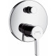 Смеситель Hansgrohe Metris S 31465000 для ванны с душем, однорычажный, хром