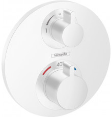 Термостат Hansgrohe Ecostat S 15758700 для душа, матовый белый, термостат