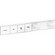 Термостат Hansgrohe RainSelect 15381700 для ванны с душем, матовый белый, термостат