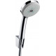 Душевой гарнитур Hansgrohe Croma 100 Multi 27595000 Porter'S хром, штанга 23 см