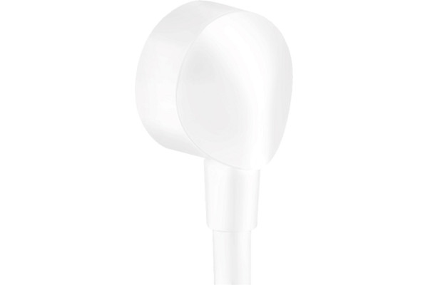Шланговое подключение Hansgrohe FixFit 27454700 матовое белое цвет белый,  в современном стиле