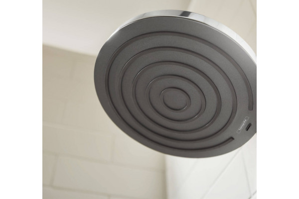 Верхний душ Hansgrohe Pulsify S 24140000 хром штанга 4.8 см, размер 26 см