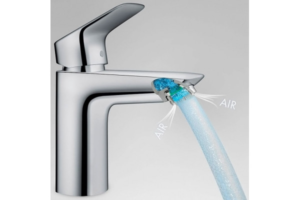 Смеситель для раковины Hansgrohe Logis 71100000 однорычажный, хром