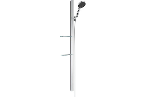 Душевой гарнитур Hansgrohe Rainfinity 27673000 хром, штанга 150 см