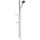 Душевой гарнитур Hansgrohe Rainfinity 27673000 хром, штанга 150 см