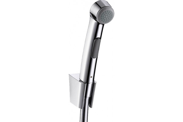 Гигиенический душ Hansgrohe 32128000 со смесителем 31686000 хром,  в современном стиле