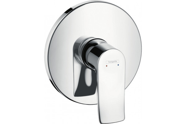 Гигиенический душ Hansgrohe 32128000 со смесителем 31686000 хром,  в современном стиле
