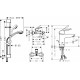 Душевой комплект Hansgrohe SET Logis Loop хром, шланг 160 см