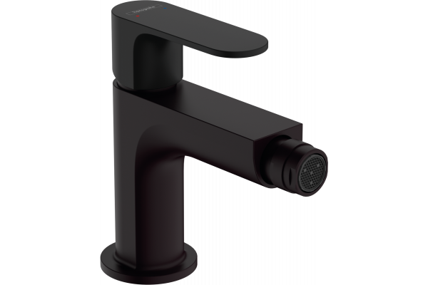 Смеситель для биде Hansgrohe Rebris S 72212670 черный матовый однорычажный, высота излива 8.9 см