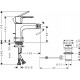 Смеситель для биде Hansgrohe Rebris S 72212670 черный матовый однорычажный, высота излива 8.9 см