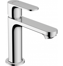 Смеситель для раковины Hansgrohe Rebris S 72517000 с донным клапаном, хром, однорычажный, высота излива 10.9 см