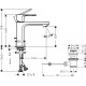 Смеситель для раковины Hansgrohe Rebris S 72517000 с донным клапаном, хром, однорычажный, высота излива 10.9 см