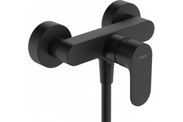 Смеситель для душа Hansgrohe Rebris S 72640670 черный матовый однорычажный