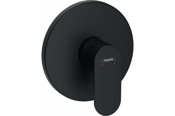 Смеситель для душа Hansgrohe Rebris S 72667670 черный матовый однорычажный