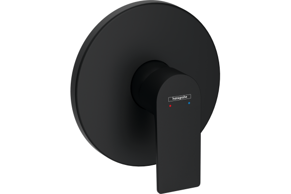 Смеситель для душа Hansgrohe Rebris E 72668670 черный матовый однорычажный