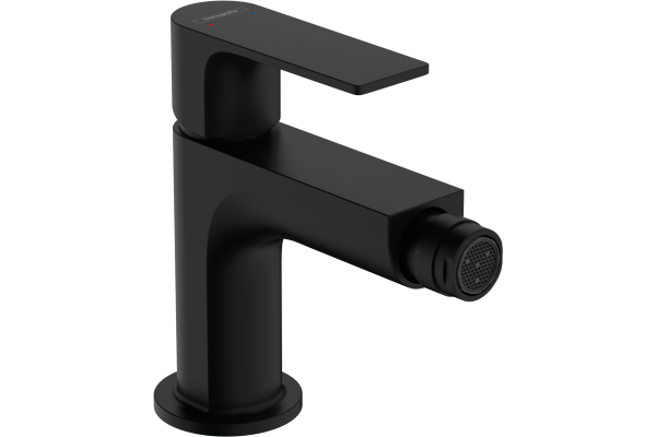 Смеситель для биде Hansgrohe Rebris E 72211670 черный матовый однорычажный, высота излива 8.9 см