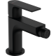Смеситель для биде Hansgrohe Rebris E 72211670 черный матовый однорычажный, высота излива 8.9 см