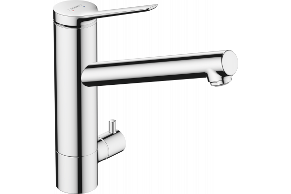 Смеситель для кухни Hansgrohe Zesis M33 74807000 технология CoolStart, хром, однорычажный, высота излива 20 см