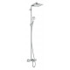Душевая стойка Hansgrohe Crometta E 240 1jet Showerpipe 27298000 хром, штанга 160.6 см