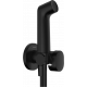 Гигиенический душ Hansgrohe Bidette S 1jet 29230670 матовый черный штанга 19.5 см, шланг пластиковый 125 см