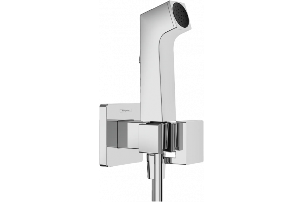 Гигиенический душ Hansgrohe Bidette E 1jet 29233000 со смесителем, хром в современном стиле