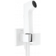 Гигиенический душ Hansgrohe Bidette E 1jet 29233700 со смесителем, матовый белый в современном стиле