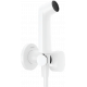 Гигиенический душ Hansgrohe Bidette S 1jet 29232700 со смесителем, матовый белый в современном стиле