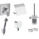 Душевой комплект Hansgrohe Vivenis 32128000 + 26457000 + 75615000 + 41753000 + 41752000 + 41755000 хром, штанга 20.4 см