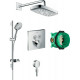 Душевой комплект Hansgrohe Raindance Select E 300 (2 jet) 27385000 + 26630000 + 27506000 + 15763000 штанга 15.1 см