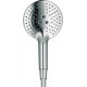 Душевой комплект Hansgrohe Термостат ShowerSelect 15762000 + 26631000 + 26455000 + 01800180 штанга 15.1 см