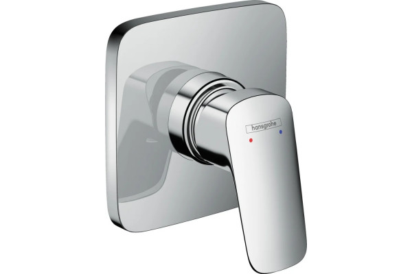 Гигиенический душ Hansgrohe 32127000 со смесителем, С ВНУТРЕННЕЙ ЧАСТЬЮ в современном стиле