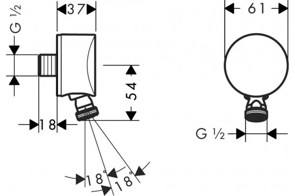 Душевой комплект Hansgrohe Raindance Select E 300 (3 jet) 26468400 + 26630400 + 27506000 + 15741000 + 15745000 хром