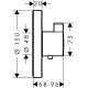 Душевой комплект Hansgrohe Raindance Select E 300 (3 jet) 26468000 + 27802000 + 27506000 + 15741000 + 15745000 хром