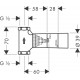 Душевой комплект Hansgrohe Raindance Select E 300 (3 jet) 26468400 + 26530400 + 26487000 + 28276000 + 15932000 + 15972000 хром