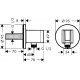 Душевой комплект Hansgrohe Raindance Select E 300 (3 jet) 26468400 + 26530400 + 26487000 + 28276000 + 15932000 + 15972000 хром
