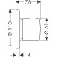 Душевой комплект Hansgrohe Raindance Select E 300 (3 jet) 26468400 + 26530400 + 26487000 + 28276000 + 15932000 + 15972000 хром