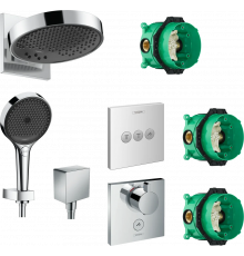 Душевой комплект Hansgrohe Rainfinity 250 (3 jet) 26232000 + 26852000 + 26455000 + 15761000 + 15764000 хром