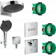 Душевой комплект Hansgrohe Rainfinity 250 (3 jet) 26232000 + 26852000 + 26455000 + 15761000 + 15764000 хром