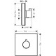 Душевой комплект Hansgrohe Rainmaker Select 460 (2 jet) 24004400 + 26530400 + 28272000 + 26456400 + 15734400 + 15736400 штанга 17.8 см