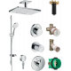 Душевой комплект Hansgrohe Rainmaker Select 460 (2 jet) 24004400 + 26631400 + 27506000 + 15932000 + 15972000 + 15756000 штанга 17.8 см