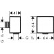Душевой комплект Hansgrohe Rainfinity 250 (3 jet) 26232000 + 26857000 + 26455000 + 15382000 хром, штанга 8.4 см