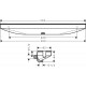 Душевой комплект Hansgrohe Rainfinity 250 (3 jet) 26232000 + 26864000 + 28272000 + 26843000 + 15382000 хром, штанга 8.4 см