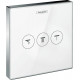 Душевой комплект Hansgrohe Rainmaker Select 580 (3 jet) 24001400 + 27648400 + 26455000 + 15735400 + 15736400 цвет белый