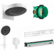Душевой комплект Hansgrohe Rainfinity 250 (3 jet) 26232700 + 26852700 + 26453700 + 15382700 штанга 15.1 см