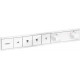 Душевой комплект Hansgrohe Rainfinity 250 (3 jet) 26232700 + 26852700 + 26453700 + 15382700 штанга 15.1 см