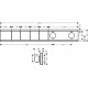 Душевой комплект Hansgrohe Rainfinity 250 (3 jet) 26232700 + 26852700 + 26453700 + 15382700 штанга 15.1 см