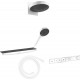 Душевой комплект Hansgrohe Rainfinity 15382700 + 26232700 + 26864700 + 28276700 + 26858700 хром, штанга 8.4 см