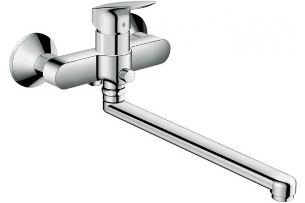 Смеситель Hansgrohe Logis 71402000 универсальный однорычажный, хром
