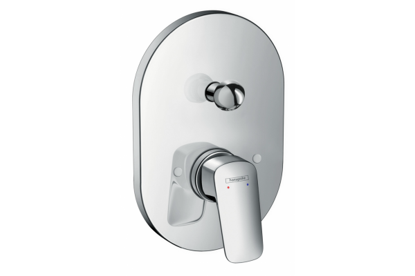Смеситель Hansgrohe Logis для ванны с душем, однорычажный, хром