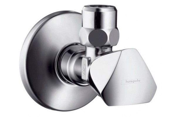 Вентиль Hansgrohe Metropol E с рукояткой, двухвентильный, хром